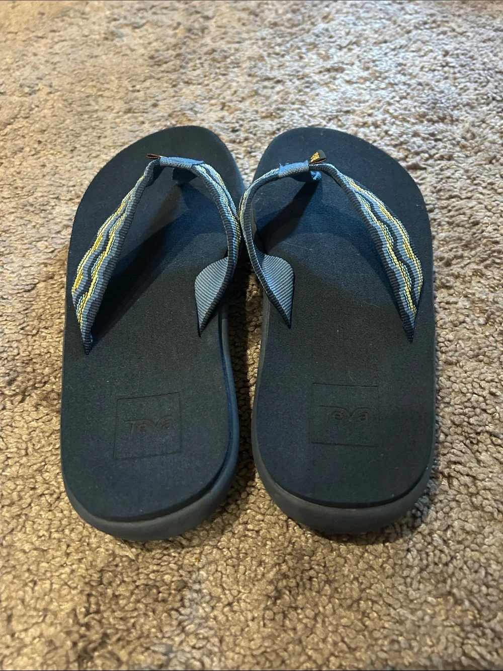 Teva Voya flip kishi dark blue youth flip flops